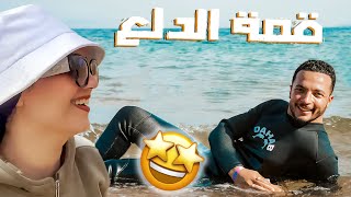 مراتي ودلعتها في شهر العسل👨‍❤️‍💋‍👨ومهما اعملها انا ماوفتش حقها🫴 (ملكة جمال قلبي🥹)