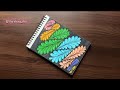 Simple Zentangle Pattern For Beginners | How To Draw Zentangle Pattern | Step By Step