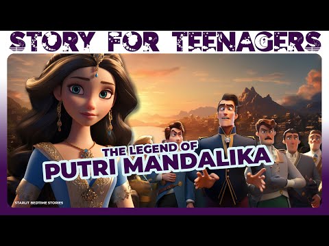 The Legend of Putri Mandalika: A Calm Storytelling | Princess Story from Lombok in Indonesia