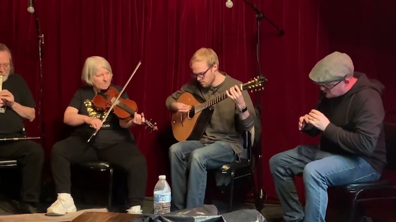 Irish Trad Session at Fergie's Pub in Philadelphia.