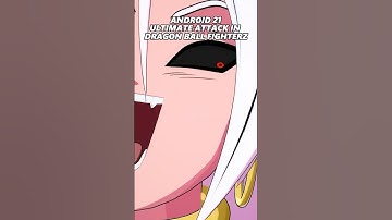 ANDROID 21 ULTIMATE ATTACK IN DRAGON BALL FIGHTERZ #dragonballz #android21