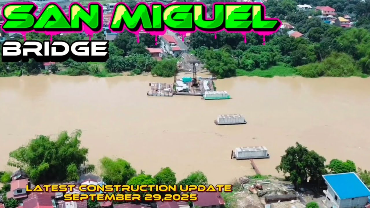 San Miguel Bridge | Tulaoc Overpass Bridge | Latest Construction Update September 29,2025