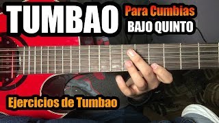 Video thumbnail of "►►TUMBAOS (Para Cumbias)◄◄ Bajo Quinto - Tutorial"