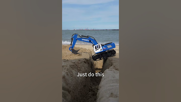 Just do this 4 #excavator #excavatortips #construction #rctoys #toys #gifts #rccar #popgoo #fyp