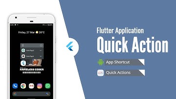 App Shortcuts in Flutter application || Android app shortcuts || iOS Quick Actions || quick_action