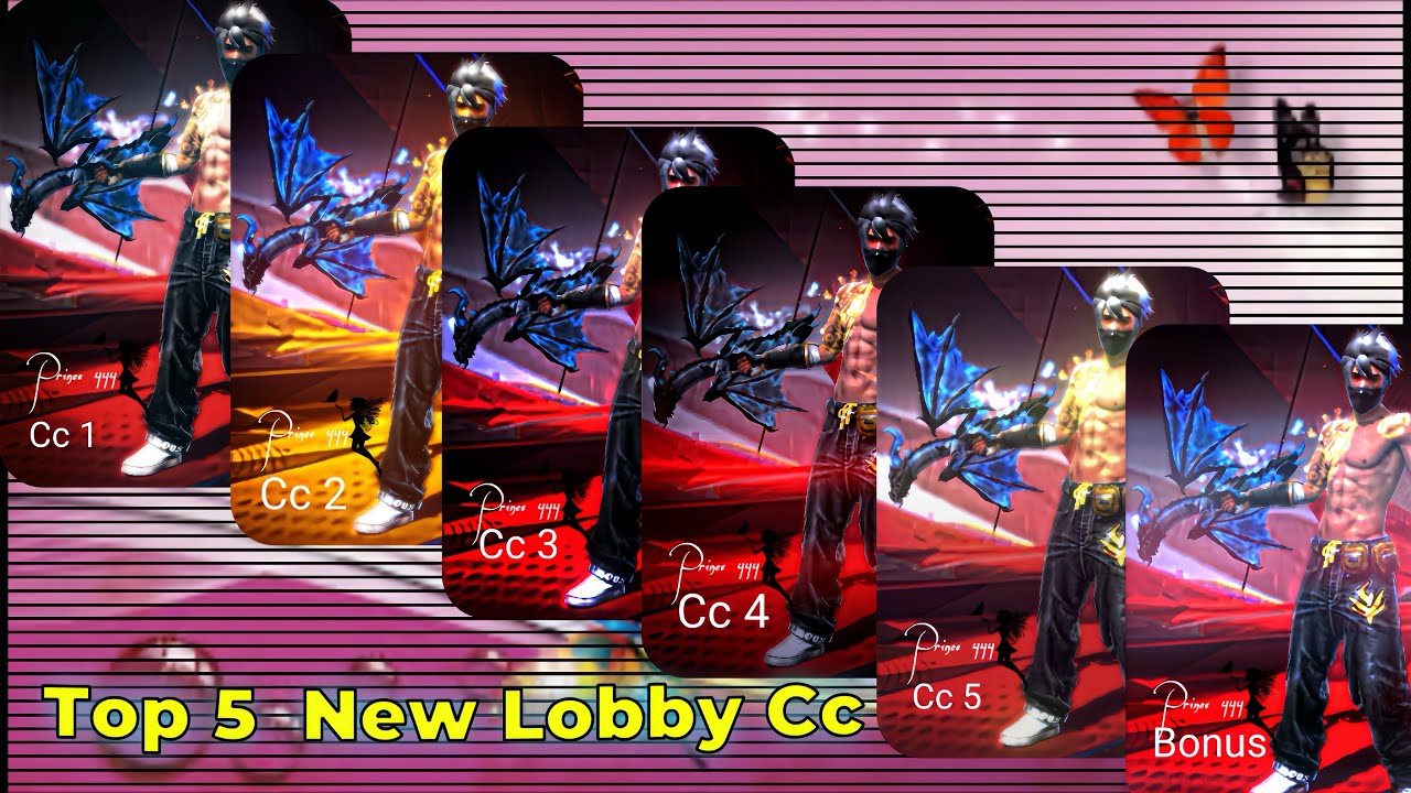Free Fire Top 5 HD Quality [ CC ] - Free Fire New Top 5 CC XML Pack In ...