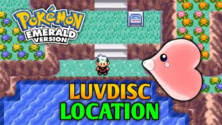 How To Catch Luvdisc In Pokemon Emerald | Luvdisc Location