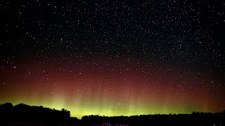 Aurora Time Lapse 09 01 2016 Midland MI USA