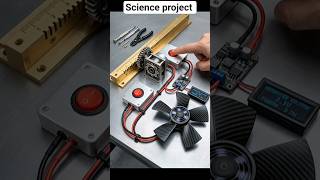DIY Fan and Motor Control Setup Demonstration #shorts #dcmotor #youtubeshorts