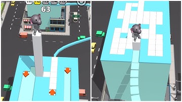 STACKY DASH FUNNY GAME PLAY #50 | 3D GAME ON ANDROID/IOS