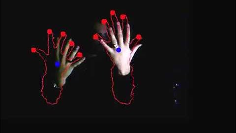 Kinect Finger tracking