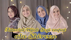 Tutorial hijab segi empat menutup dada ala Shireen - Durasi: 8.41. 