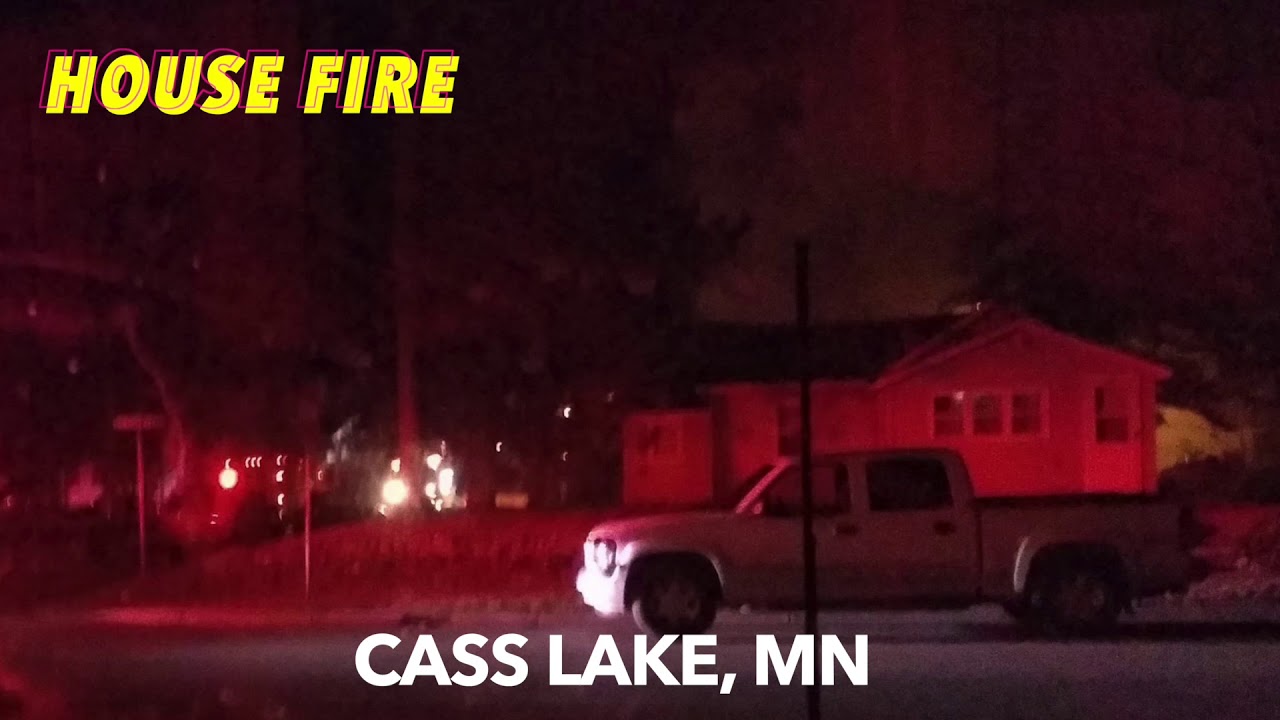 Thursday Morning House Fire In Cass Lake, MN - YouTube