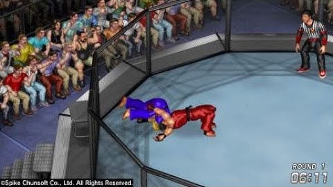 FIRE PRO WRESTLING WORLD Kim Kaphwan vs Ken Masters