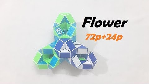COMBINATION OF 2 MAGIC SNAKE (72p+24p) - Flower