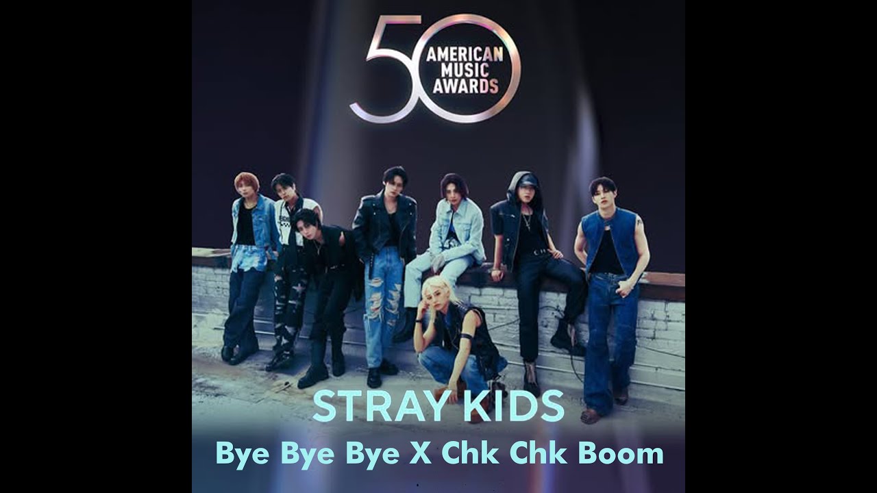 Stray Kids - ''Bye Bye Bye X Chk Chk Boom'' | AMAs 50th Anniversary Special (AUDIO)