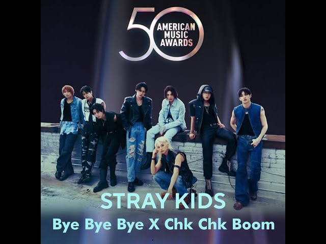Stray Kids - ''Bye Bye Bye X Chk Chk Boom'' | AMAs 50th Anniversary Special (AUDIO)