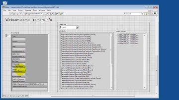 NI myRIO: "Webcam demo" LabVIEW project 3/3