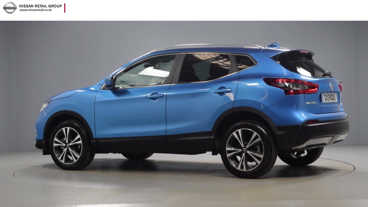 Nissan qashqai blue