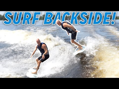 ウェイクサーフィン　wake surfing old WAKE SURF LESSONS FOR KIDS - Baby and 5yr old Swim Routine