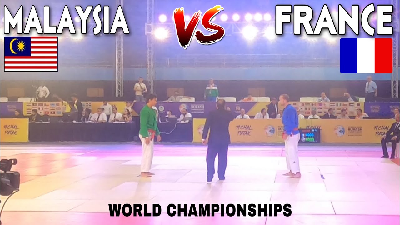 Plantard (FRA) Vs Mohammed Noor (MAS) World championships wrestling kurash