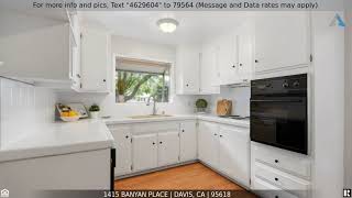 Priced at $746,000 - 1415 Banyan Place, Davis, CA 95618