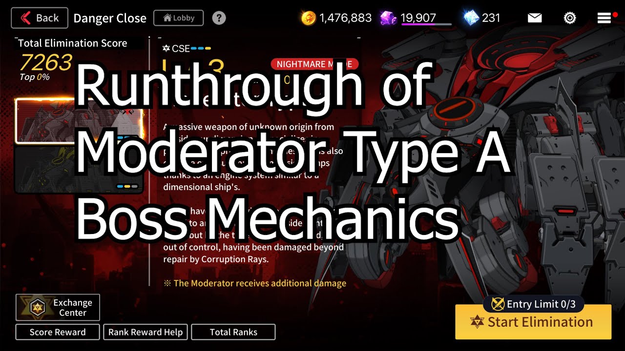 [Counter:Side Sea] Type A Boss Mechanics and Runthru - YouTube