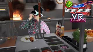 Сейчас папочка всех накормит ► пытаемся поиграть: Cooking Simulator VR