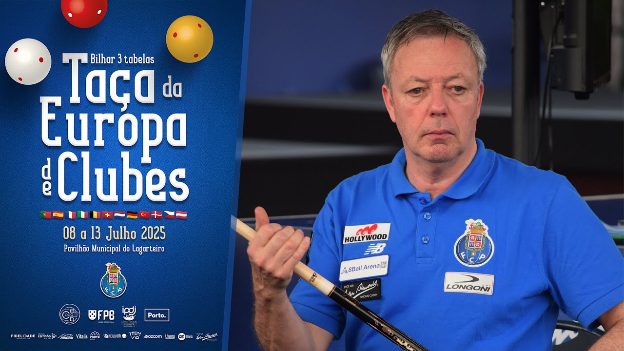 2025 European Cup Club Teams - Semi Final - Dick JASPERS (FC Porto) vs Tayfun TASDEMIR (Göztepe BSK)