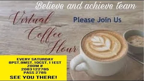 Coffee Hour 8-6-22 Post boot camp and Celebration ...