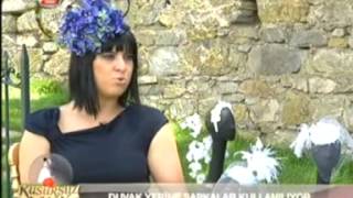 Tv8 Kusursuz Düğün Merve Bayındır Gelin Şapkaları