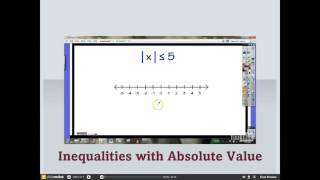 3 6 Absolute Value Equations and Inequalities Video