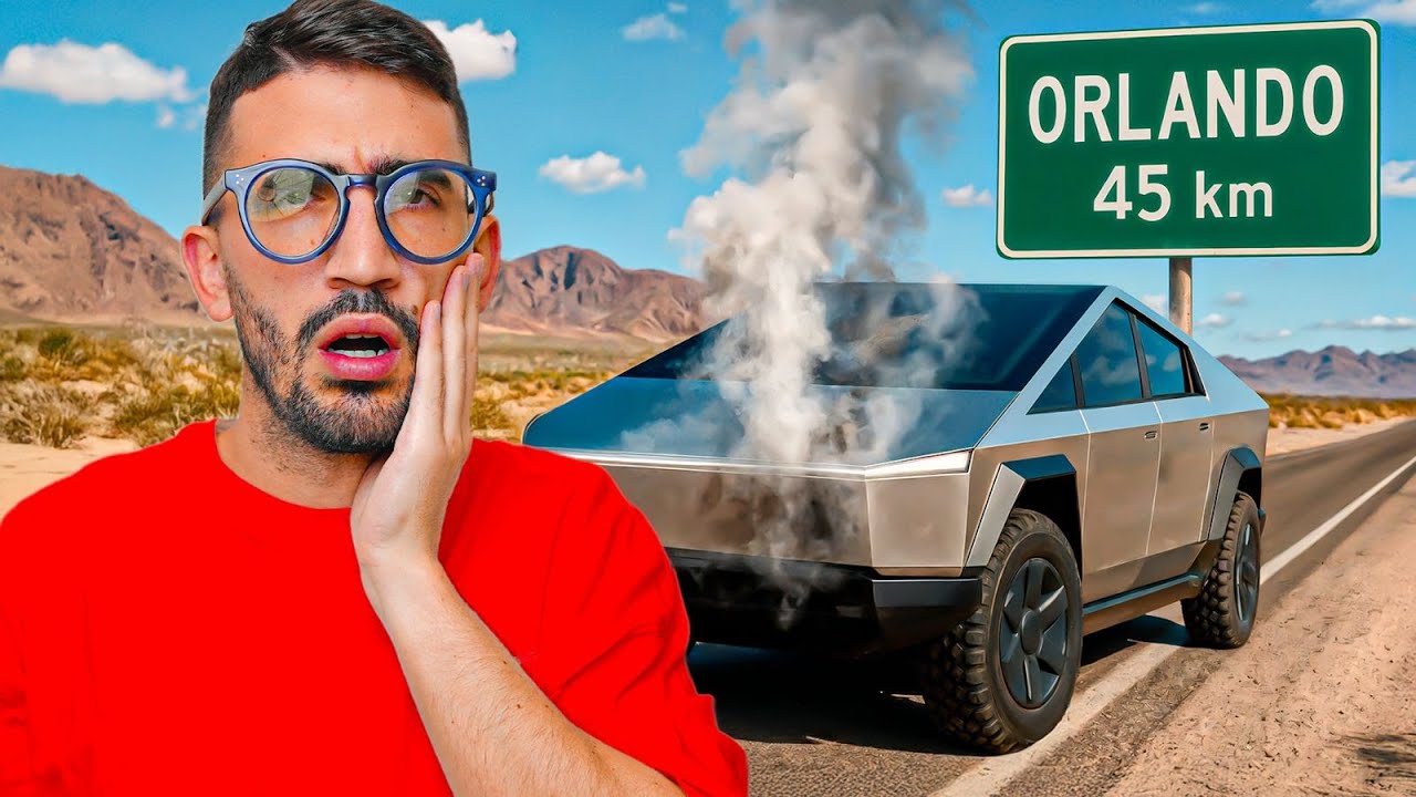 Qué pasa si INTENTAS ir de MIAMI a ORLANDO en un AUTO ELECTRICO?