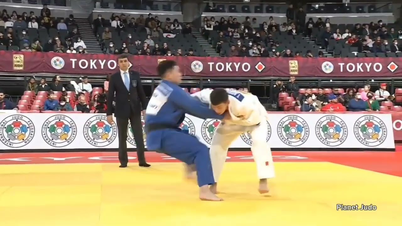 Timur ARBUZOV 🇷🇺 🆚️ Sergelen LUVSANDEMBEREL 🇲🇳1 раунд/-81кг | Большой Шлем Токио 2023