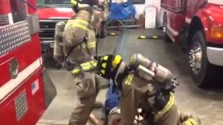 Firefighter harlem shake