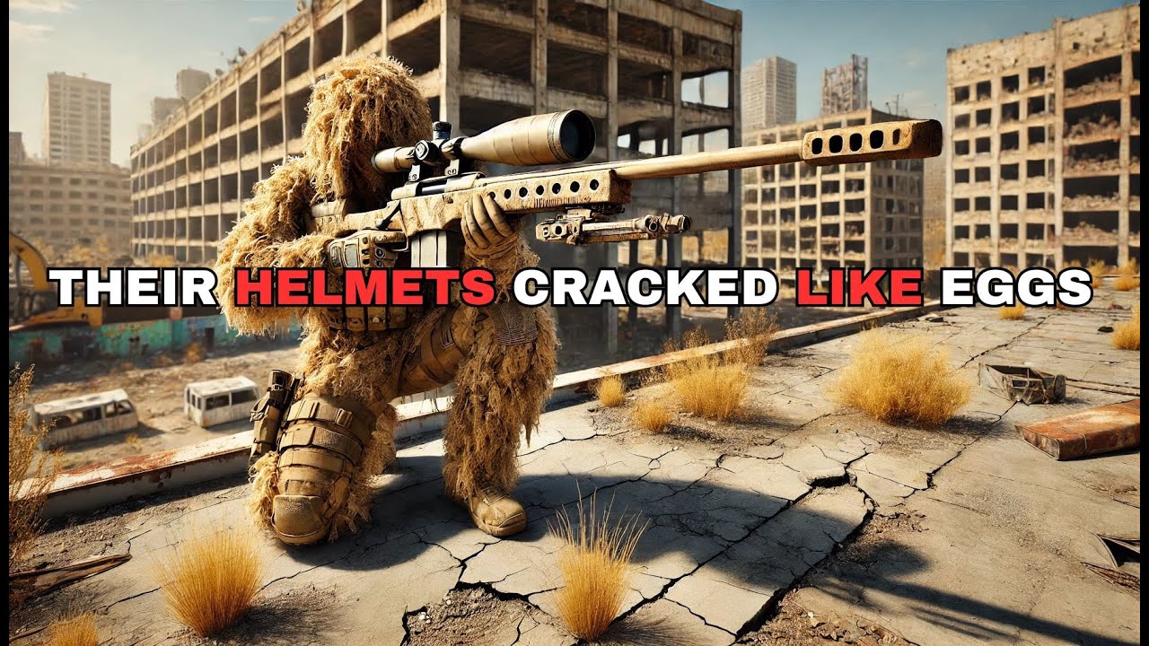 Alien Commanders sneered AT  Heavy Rifle   Then the Sniper Fired His .50 Cal