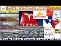 Tesla Gigafactory Texas 22 July 2022 Cyber Truck & Model Y Factory Construction Update (07:15AM)