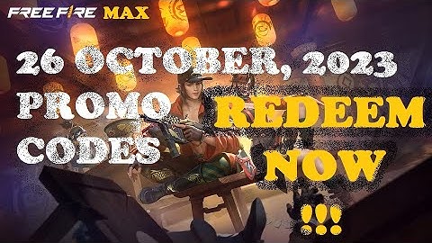 Unlock Your Surprise Rewards: Garena Free Fire Redeem Codes | October 26, 2023 | PolytopicX