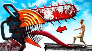 What&#39;s Inside CHAINSAW MAN HEAD In GTA 5?