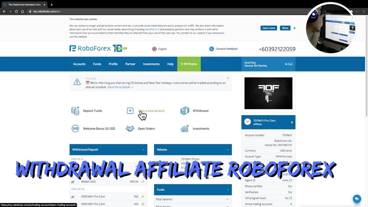 roboforex pantip  New Update  Withdrawal Affiliate Roboforex