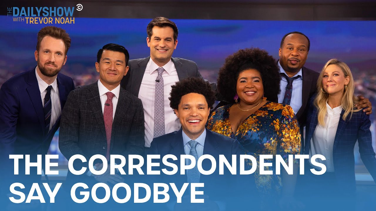 ⁣Farewell to Trevor from the Correspondents | The Daily Show