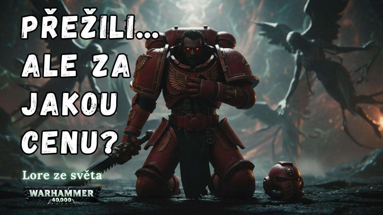 Blood Angels – Kapitula, která přežila, ale změnila se navždy | Warhammer 40K Lore Česky
