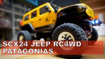 SCX24 JEEP RC4WD 1.0 Milestar Patagonias & Stamped Steel Beadlocks Ep.14