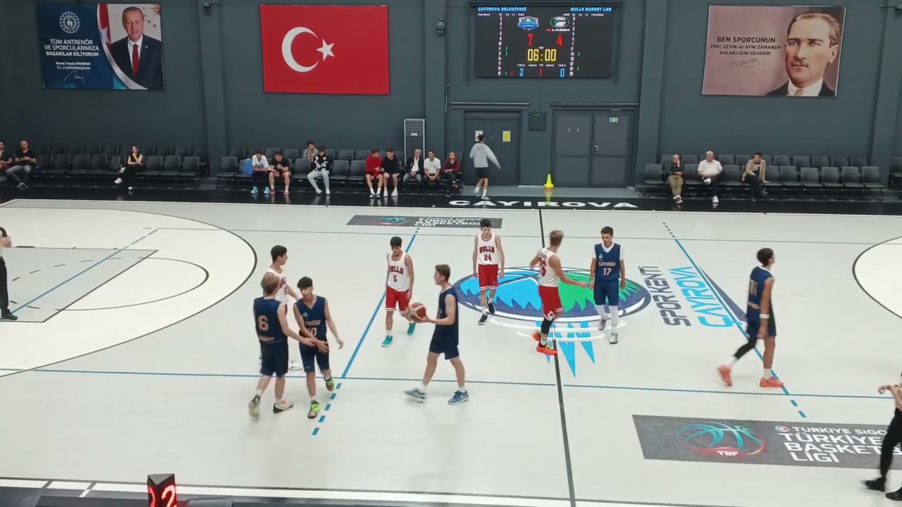 Çayırova belediye - Bulls basketbol U16 maçı 