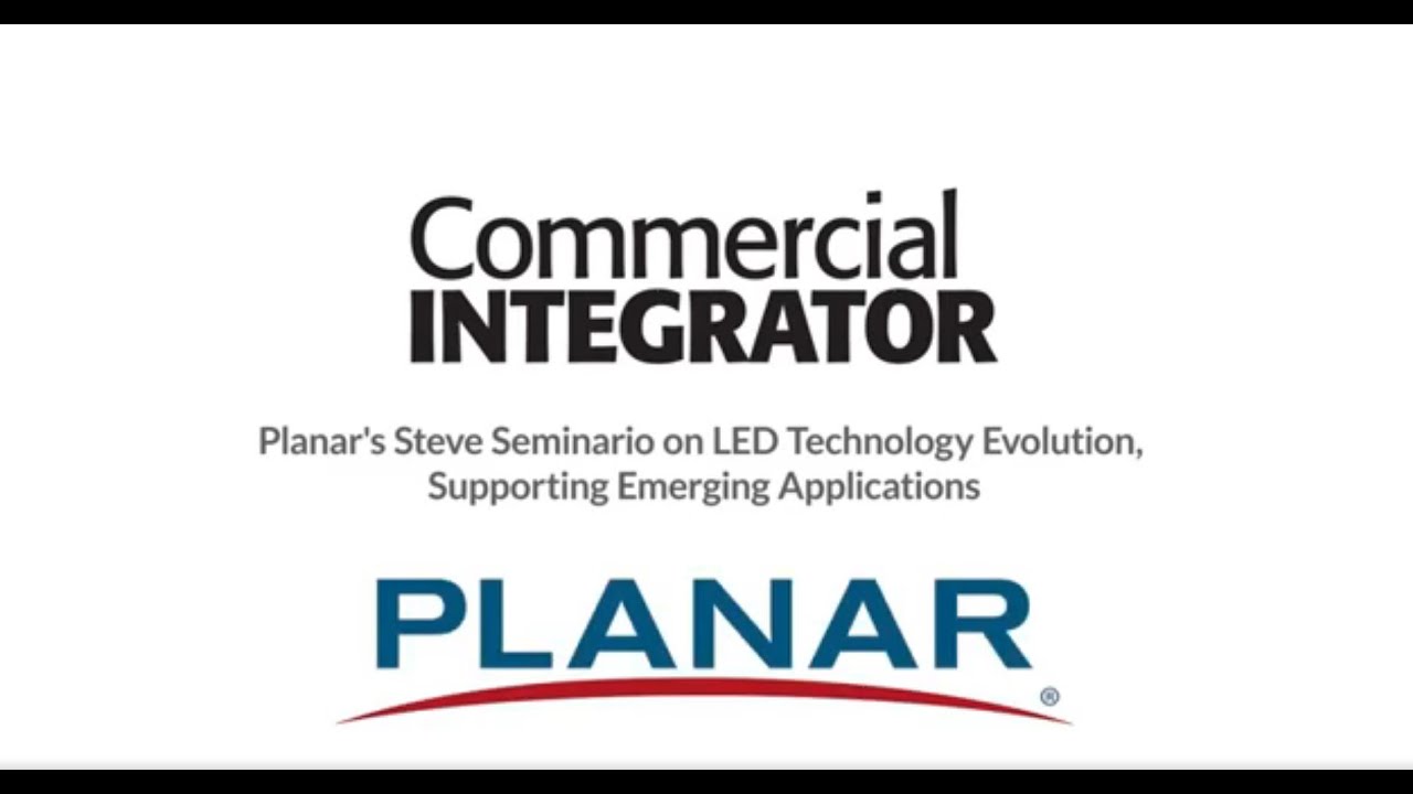 Planar on its LED Videowall Solutions