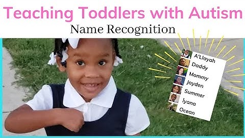 12 Name Recognition Activities for Autistic Children | Teaching Toddlers Name Recognition