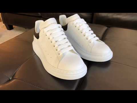 Alexander McQueen Trainers Worn a couple times - Depop