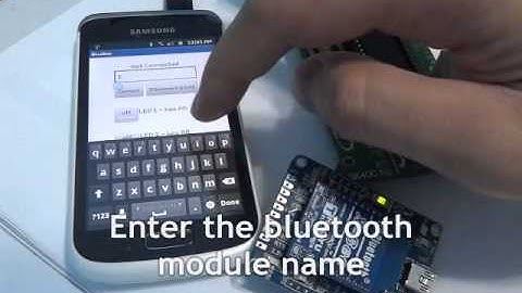 Android and PIC communicates via Bluetooth (Basic)
