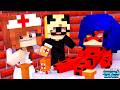 LADYBUG MIRACULOUS está DOENTE no Minecraft