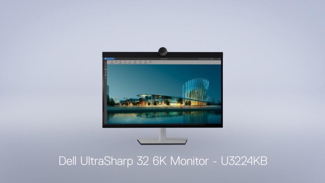 Dell lanza un monitor de 32 pulgadas con resolución 6K y panel IPS